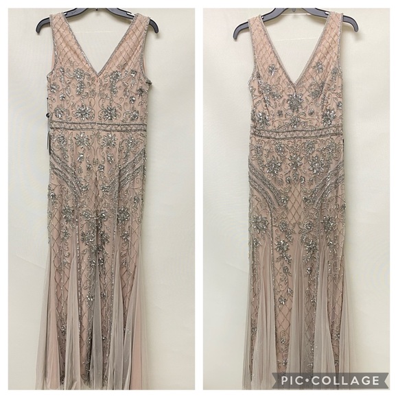 Adrianna-Papell Prom, Mother of Bride/ Groom Gown - Picture 9 of 10